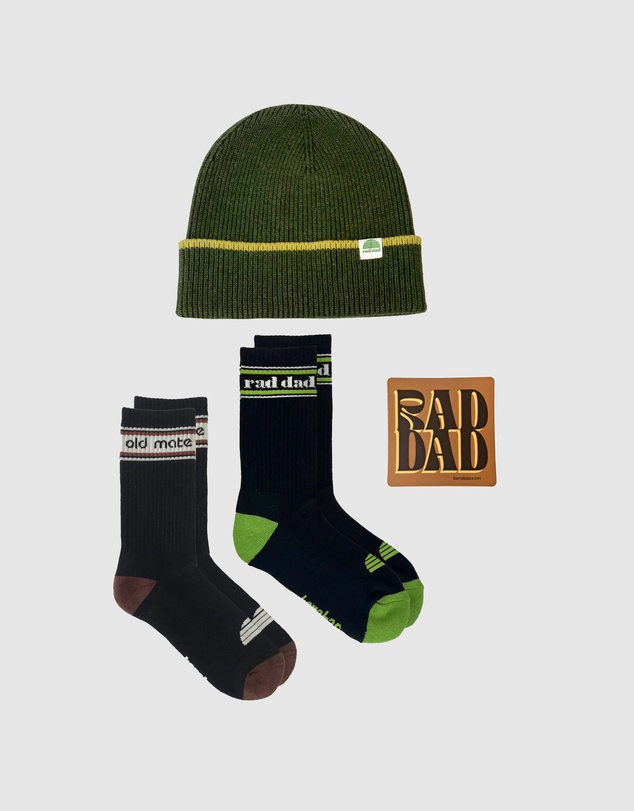 Banabae - Rad Dad Beanie & Socks Bundle