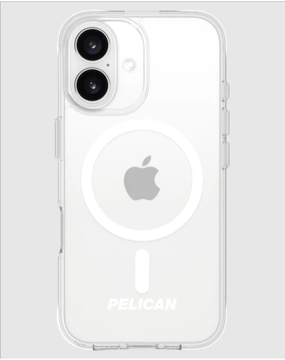 Pelican - Pelican Ranger Mag Safe Case for iPhone 16 - Clear