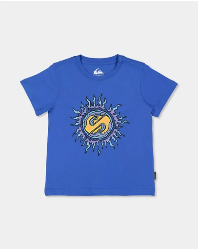 Quiksilver - Boys 2 to 7 Spiral Flame T-Shirt