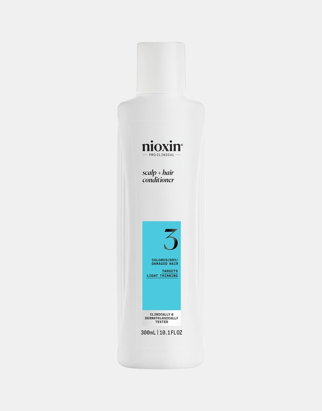 Nioxin - Nioxin System 3 Scalp + Hair Conditioner - Hair Thickening Conditioner For Damaged Hair With Light Thinning, 300ml