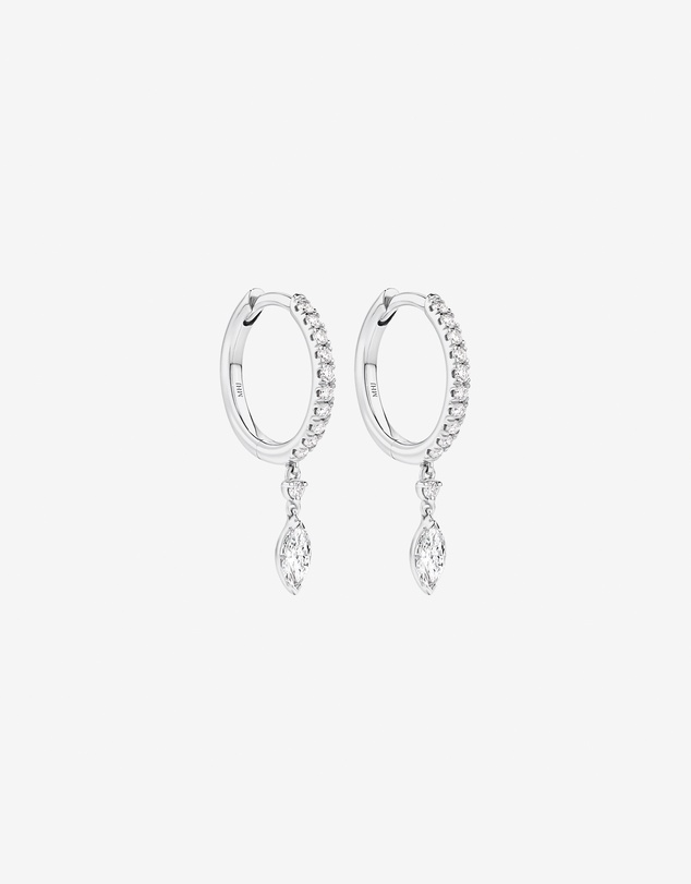Michael Hill - Drop Earrings with 0.50 Carat TW Laboratory-Grown Diamonds in Sterling Silver
