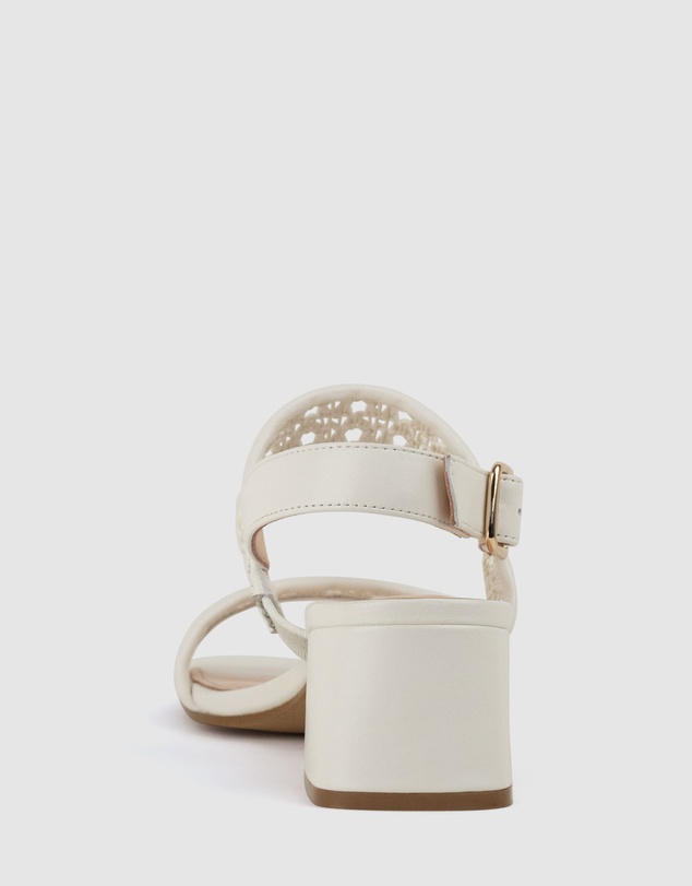 Edward Meller - SIMONE50 Two Strap Weave Sandal