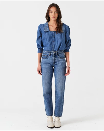 Seventy + Mochi Denim - Cara Jean in Napa