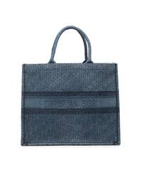 Pre-Loved by Azura Reborn - Pre-Loved Large Oblique Denim Book Tote
