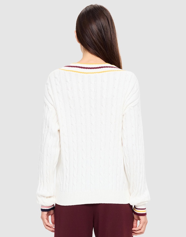 The Upside - Josette V Neck Knit Sweater
