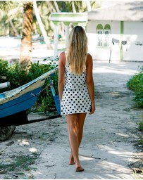 Poolside Paradiso - Seaside Knit Mini Skirt - Vanilla