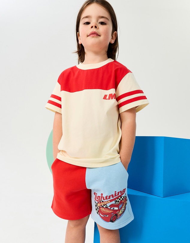 Rock Your Kid - Cars Print Shorts - Kids-Teens