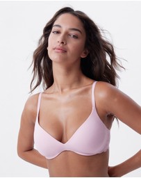 Bras N Things - NKD Lightly Lined Relaxed Wire Bra - Pink