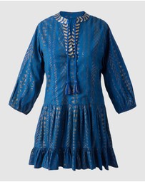 Miraclesuit Swimwear  - Beach Etc Mini Length Jacquard Cotton Beach Dress