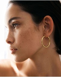 SAINT VALENTINE - Classic Hoops Large - Gold