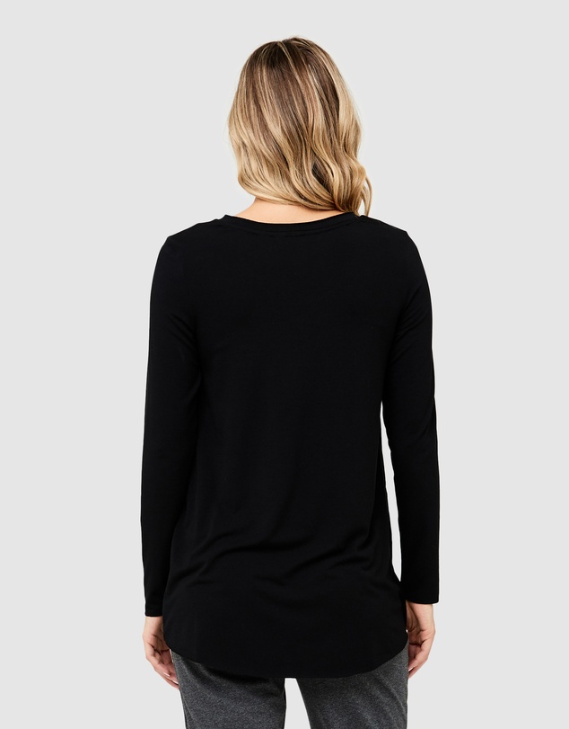 Ripe Maternity - Raw Edge Nursing Top