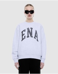 ENA PELLY - Lilly Oversized College Sweater