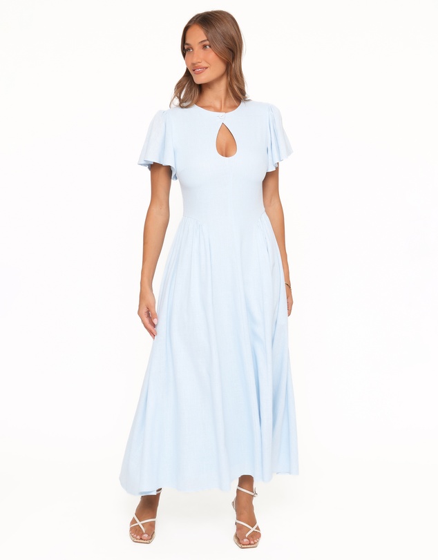 Petal & Pup - Jessima Midi Dress - Pale Blue