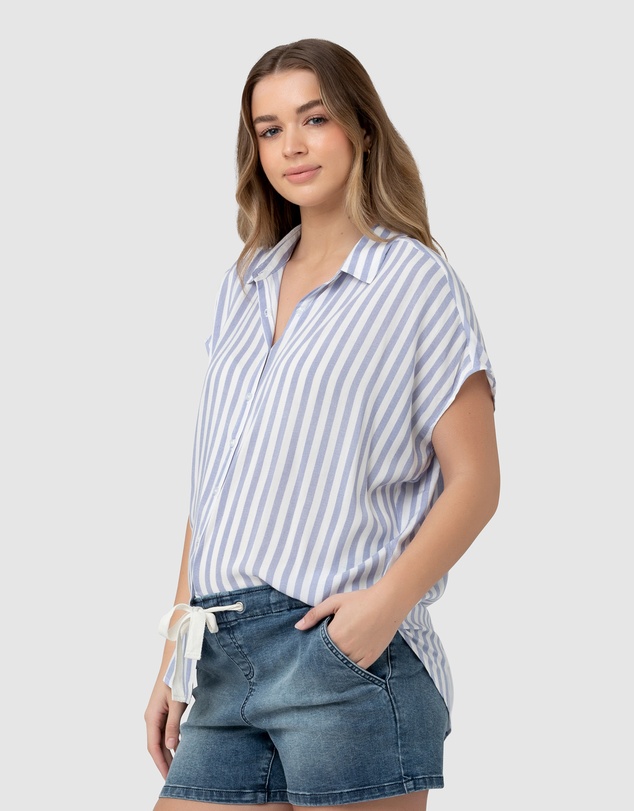 Ripe Maternity - Quinn Relaxed Shirt