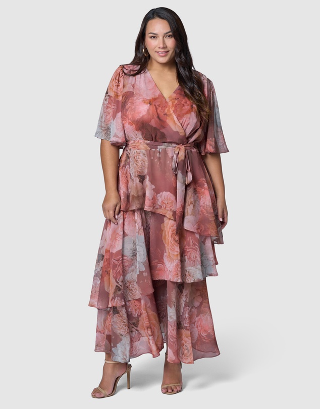 Pink Dusk by Curve Project - Hypnotic Maxi Dress