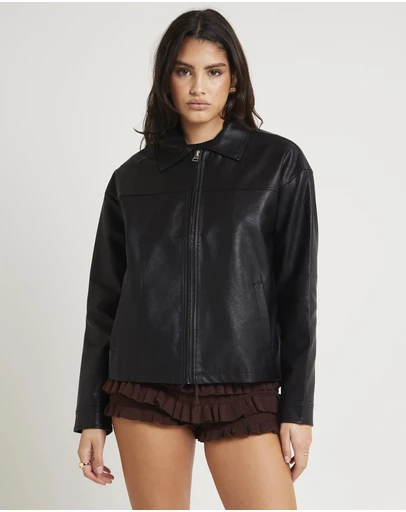 Alice In The Eve - Clara Clean PU Jacket