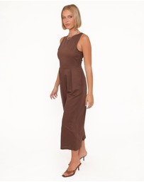 Petal & Pup - Ester Jumpsuit - Chocolate