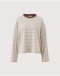 Ceres Life - Beau Long Sleeve Slouchy Tee