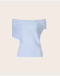 IDA+S - Romy Silk Off The Shoulder Top