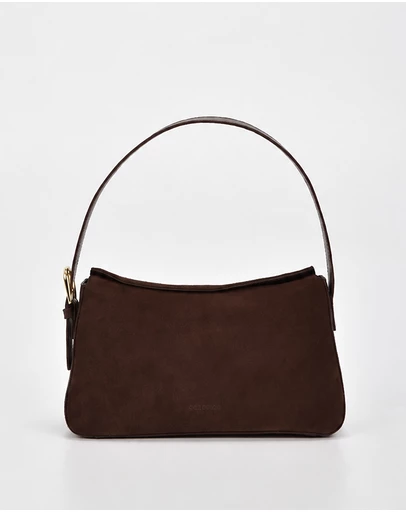 Cobb & Co - Portsea Suede Leather Shoulder Bag