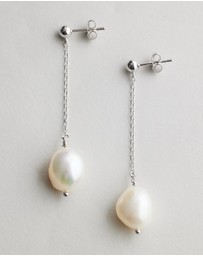 EL&RO Jewellery - Iris Pearl Drop Earrings