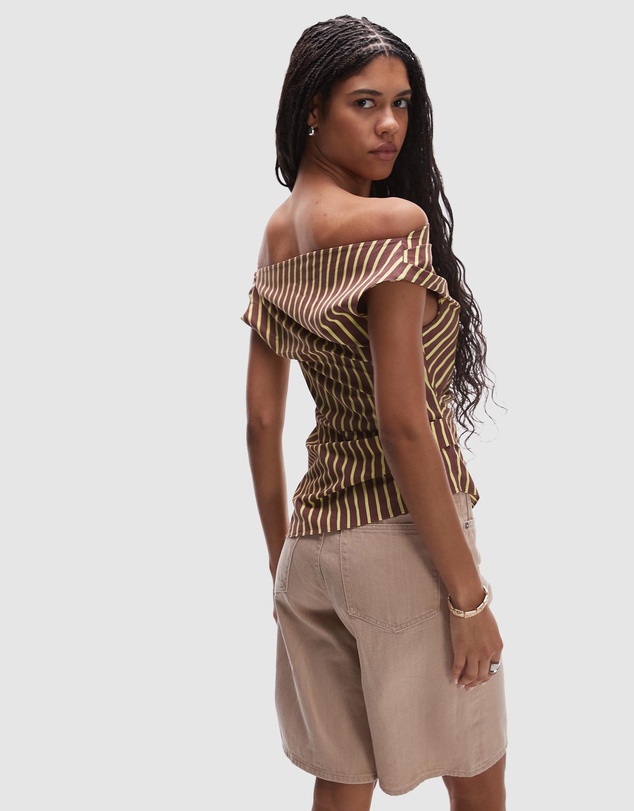 TOPSHOP - Drape Tucked Top