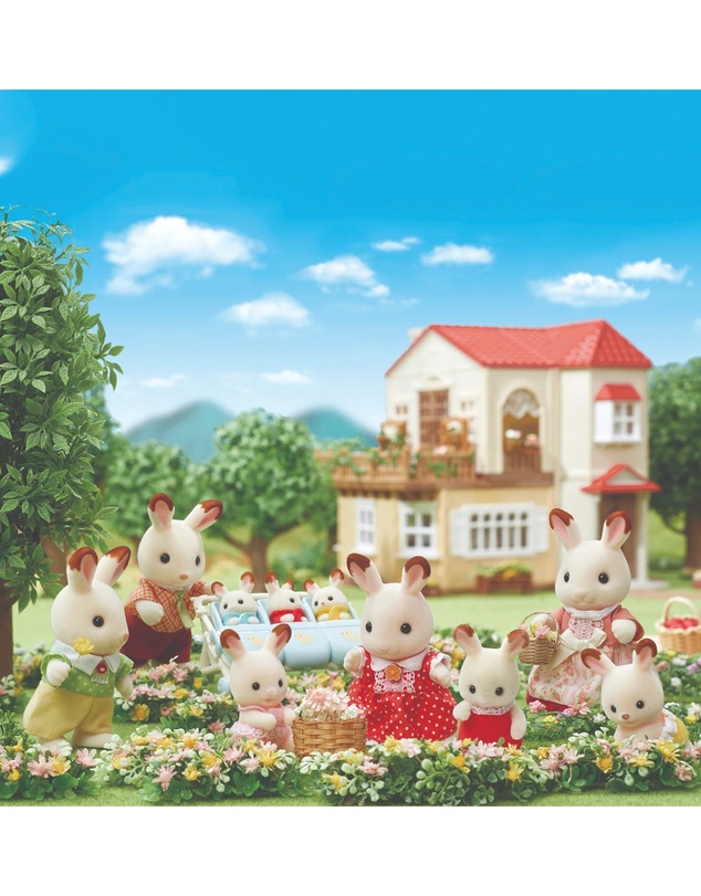 Sylvanian Families - Chocolate Rabbit Family