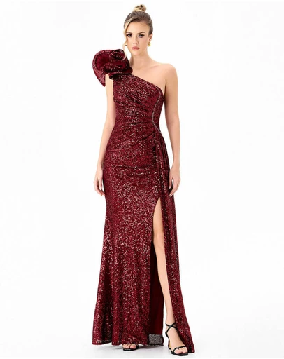 Bariano - Miller Statement Rosette Gown