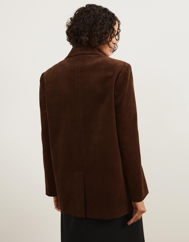 Atmos&Here - Annabel Oversized Corduroy Blazer