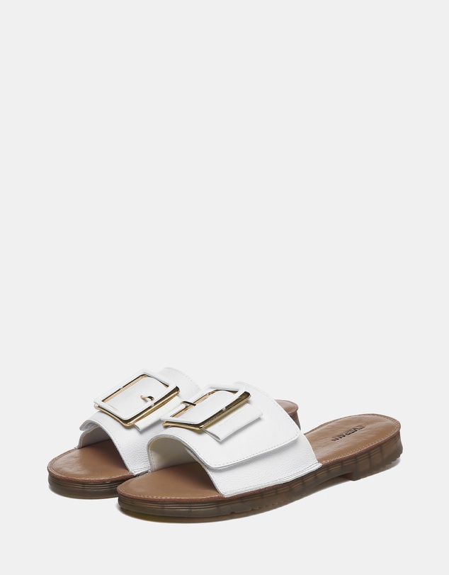 EVERAU - EverAU Ugg Bera Cow Leather Upper Sandals