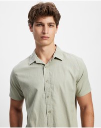 Staple Superior - Hamilton Linen Blend SS Shirt