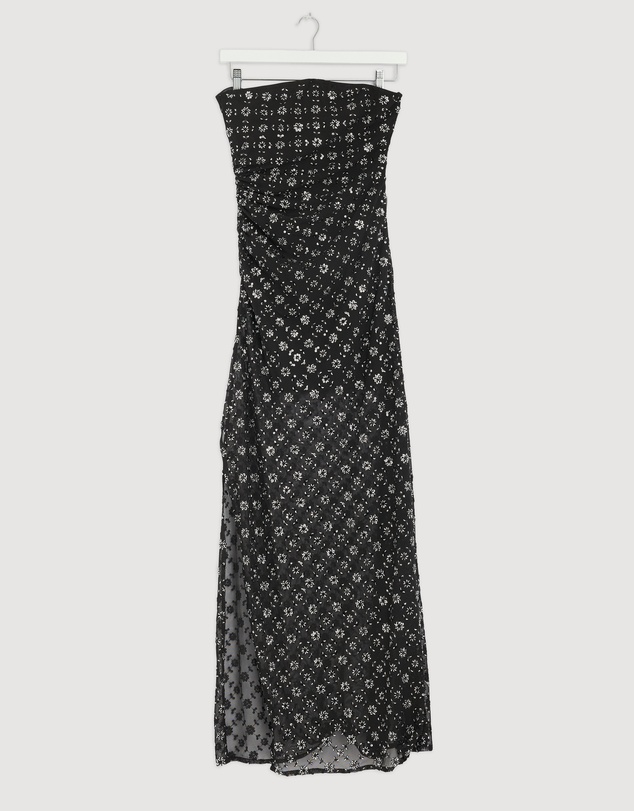 Revibe - Repaired Lover Isadora Strapless Maxi Dress - AU 10