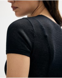 Minima Esenciales - Renna Lyocell Silk Blend Sheer Tee
