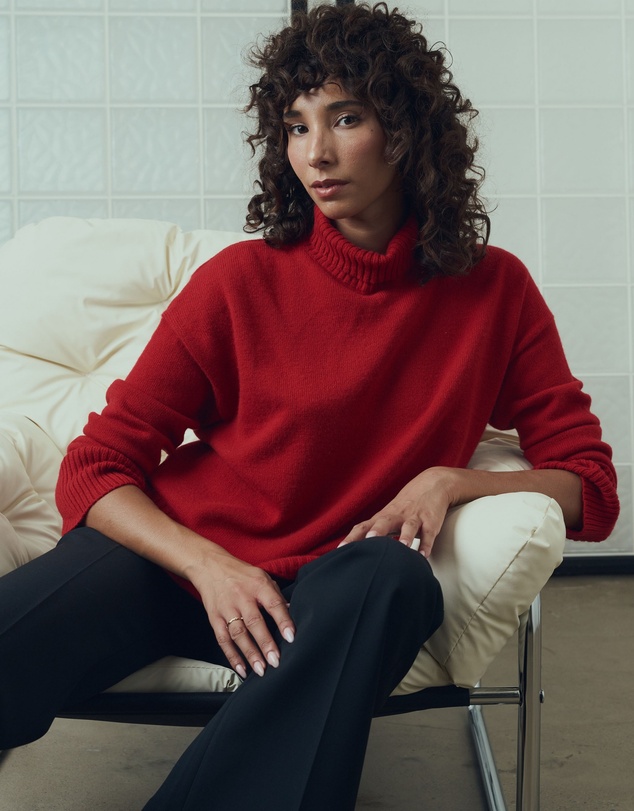 IDA+S - Miranda Luxe Cashmere Turtleneck Sweater