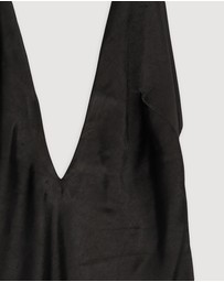 Revibe - Repaired MISHA Honor Satin Gown - AU 6