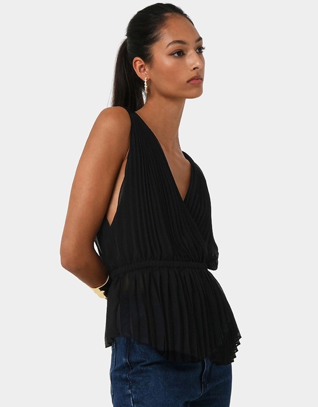 Forcast - Arina Pleated Top