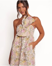 Petal & Pup - Betina Bow Front Maxi Dress - Multi Floral