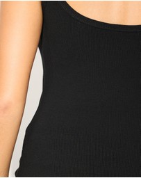 Dazie - Edie Rib Tank Top