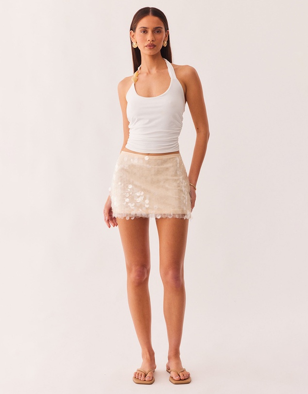 SNDYS - LEXIE TWIST HALTER TANK - ICONIC EXCLUSIVE