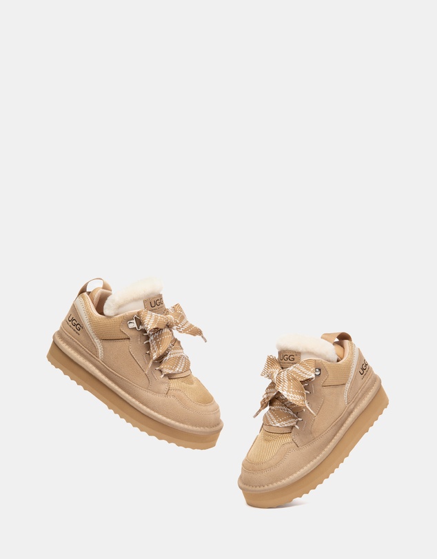 EVERAU - Australian Shepherd Ugg Parkyr Kids Cow Suede Upper UGG Boots