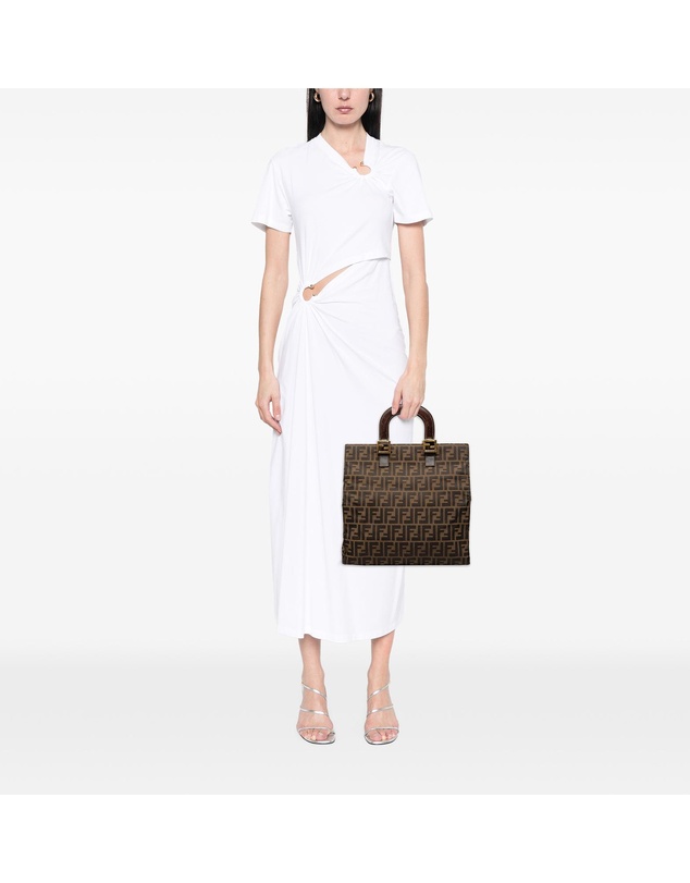 Pre-Loved by Azura Reborn - Pre-Loved Zucca Canvas Twins Tote