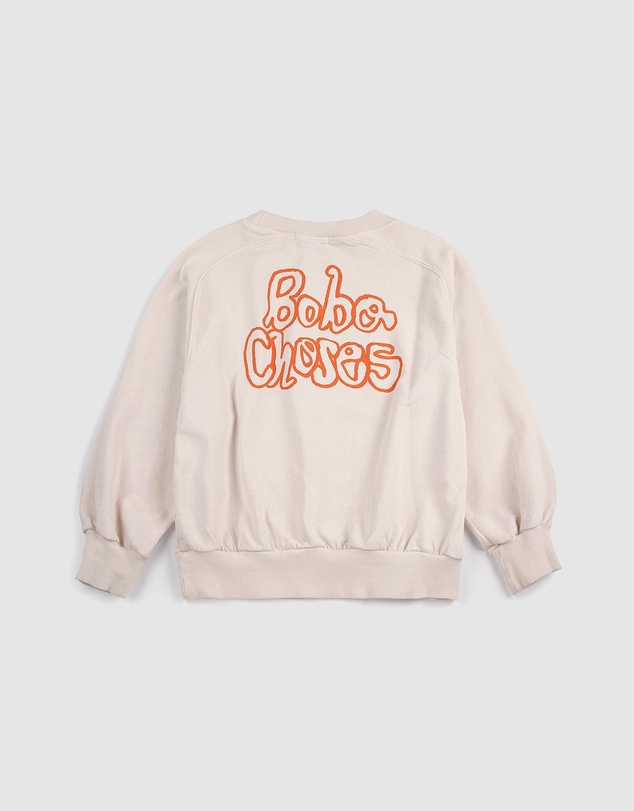 Bobo Choses - Bobo Choses By Hand Raglan Sweatshirt - Kids-Teens