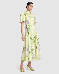 LEO LIN - Bianca Short Sleeve Midi Dress