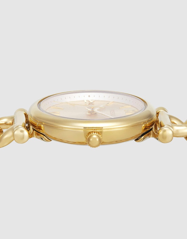 Fossil - Carlie Gold Tone Analogue Watch