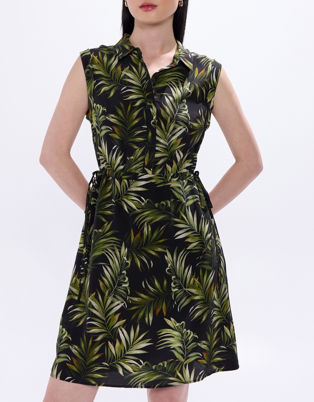Marcs - Leaf The City Silk Dress