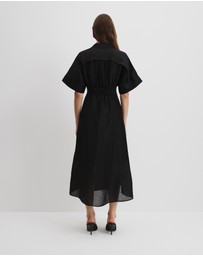 Country Road - Wrap Front Midi Dress