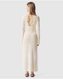 & Other Stories - Pointelle-Knit Midi Dress