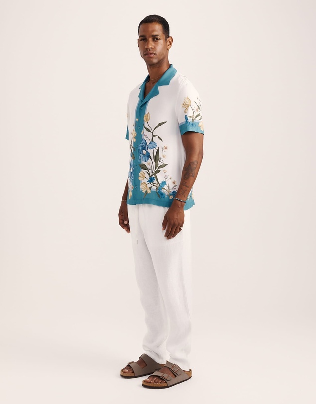 SABA - Olympus Print Short Sleeve Resort Shirt