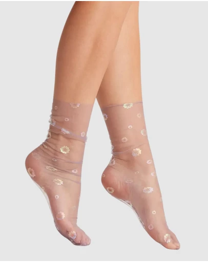 High Heel Jungle - Hologram Daphne Socks