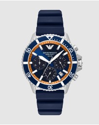 Emporio Armani - Blue Chronograph Watch